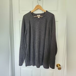 XXXL-Tall LLBean Men's Wicked Soft Cotton/Cashmere Crewneck Sweater